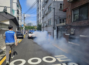 은평구 보건소, 집중호우 침수지역 방역활동 신속 지원