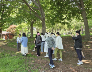 송파구, 올림픽공원 녹음 아래 `숲 태교 교실` 운영
