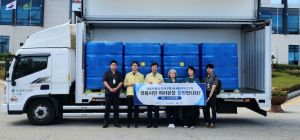 서울 강서구, 자매도시 강릉에 생수 20톤 긴급 지원