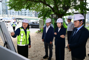 최호정 서울시의회의장, 서부간선도로 공사 현장 방문…“시민 불편 최소화”