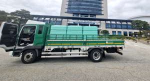 서초구, 극심한 가뭄 겪는 강릉시에 생수 3,200병 긴급 지원