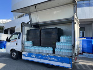 구로구, 가뭄 겪는 강릉시에 생수 1만 병 긴급 지원