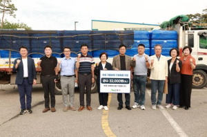 은평구, 물 부족 겪는 강릉시에 생수 4만 2천 병 추가 지원