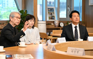 오세훈 서울특별시장, `24년 프리츠커상 수상한 日 건축가 야마모토 리켄 면담