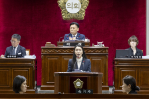 김지수 서울 강서구의원,  의원 권한을 제한하는 행위는 구민의 알 권리를 가로막는 독단