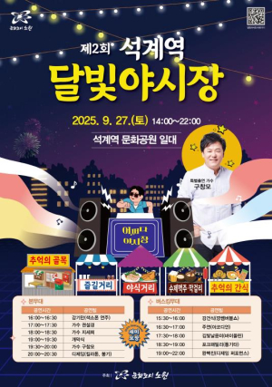 뻔한 야식, 지루한 저녁… 오늘 하루는 특별하고 싶어! 노원구, 레트로 감성 충만 `석계역 달빛야시장` 개최