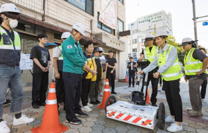 광진구, 지반침하 선제적 예방! 최첨단 장비로 집중점검