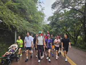 강북구의회 정초립 의원, 오세훈 시장과 함께 ‘남산런’ 참여