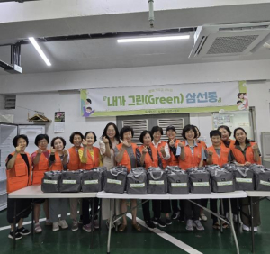 성북구 삼선동 자원봉사캠프, 취약계층 대상 영양식 나눔 행사 진행