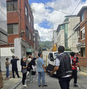 도봉구, 가을철 태풍 대비 공중선 합동점검