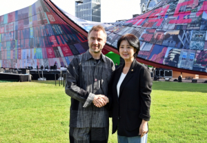 서울시의회 옥재은 의원, 토마스 헤더윅과 함께 제5회 서울도시건축비엔날레 사전 점검