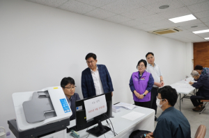 박강수 마포구청장, 국가정보자원관리원 화재 대응해 직접 민원 현장 살펴