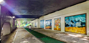 삭막한 교각, 고흐의 명화로 빛나다 … 강남구 양재천이 문화 산책길로