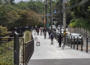 광진구, `아차산 입구 산책길` 새 단장으로  가을 등산객 맞이 완료