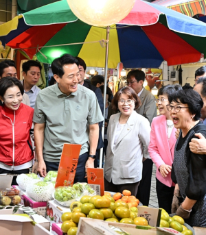 오세훈 서울특별시장, 2일 추석 연휴 앞두고 시장 물가‧민생현장 점검