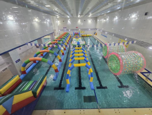 강남구 첫 `세대통합 워터레이스` 개최, 물 위에서 가족이 뭉쳤다!