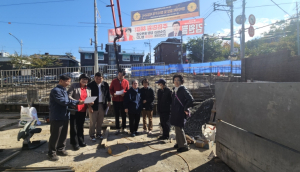 강북구의회 유인애 의원, 번동 진숙빌라 담장 붕괴위험 현장 점검 및 공사 추진 이끌어