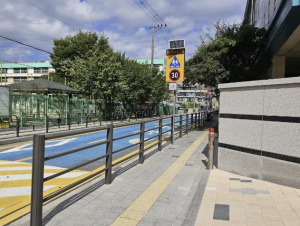 강동구, 보행자 안전 지키는 울타리 확충 나서