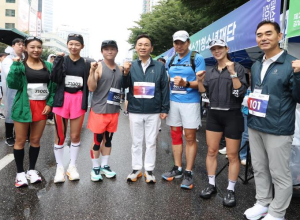 1만 명 달린 강남 마라톤, TV 예능 `런포유`로 감동 전한다