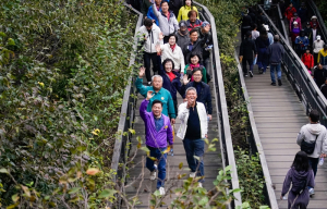 동대문구, 3500여 구민 가을길 함께 걸었다