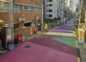 도봉구, 노후 쌍리단길 `형형색색` 디자인 거리로 새 단장