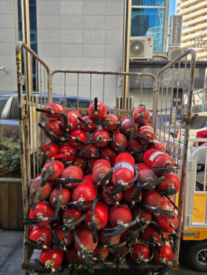 강동구 암사2동, 화재 취약 가구 소화기 보급 위한 `폐소화기 무상 수거 사업` 시행