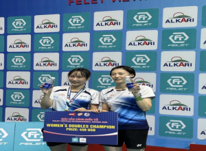 구로구청 배드민턴팀, 베트남 국제대회 여자복식 우승