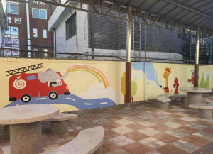 은평구, `안전에 색채를 더하다`..연신초 학생 참여 화재 안전 벽화 완성