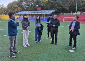 심재억 강북구의회 도시복지위원장, 훼손된 강북구민운동장의 신속한 복구 및 재발 방지 대책 마련 촉구