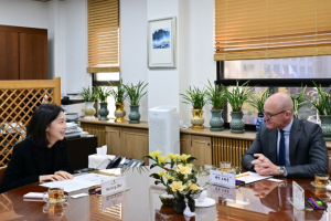 최호정 의장, 독일 콘라드 아데나워 재단 한국사무소 대표 접견