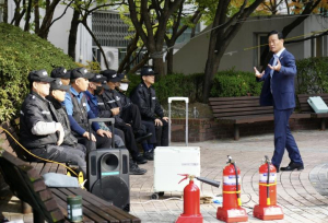 성북구, `찾아가는 공동주택 전기차 화재 대응 안전 교육` 실시
