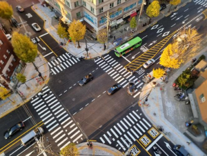 구로구, 구로보건소 사거리 보행환경 개선으로 교통사고 예방