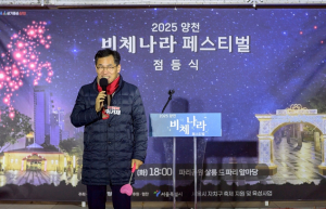 “환상의 겨울빛 축제”...양천구, 파리공원 ‘비체나라 페스티벌’ 점등시작