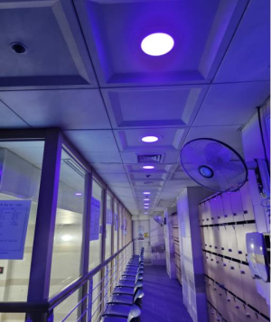 용산구, 문화체육센터 수영장 `가시광선 항균등` 설치... 쾌적한 스마트 위생 환경 조성