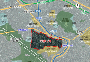 서울시, 신림의 지형을 뒤바꾸는 재개발… `60m 고저차` 넘어 새 도시로 재탄생