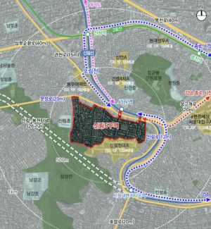 관악구, 신림5구역 재개발, 3,973세대 대규모 주거단지로 탈바꿈한다