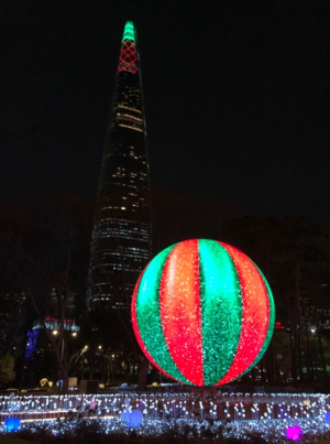 ‘크리스마스 핫플’ 된 석촌호수 보러오세요! 송파구, 게티이미지코리아와 미디어아트 협력전
