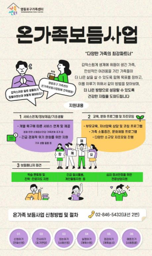 ˝가정의 변화를 돕는 복지˝ 영등포구, `온가족 보듬사업` 효과 확산
