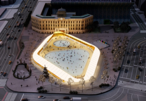 서울시, 서울광장 스케이트장 19일부터 도시 위에 피어난 `윈터 링(Winter Ring)`으로 거듭나