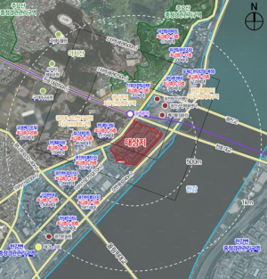 광장극동아파트, 한강변 2,049세대 명품단지 속도…보행·녹지·공공시설 확충