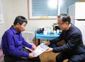 유성훈 금천구청장, 통합돌봄 현장서 새해 첫 행보 시작