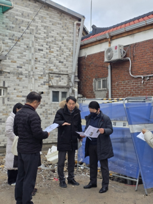 노윤상 강북구의원, ‘솔샘길경로당 재조성 공사 현장’점검