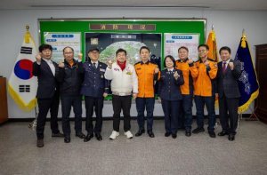 이필형 동대문구청장, 동대문소방서 격려 방문…현장대응단 점검·안전체험센터 논의