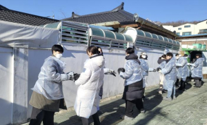 도봉구, 사회적협동조합 따듯한세상과 연탄나눔 봉사