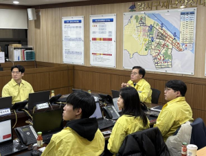 진교훈 강서구청장, 강설 대비 제설 대응체계 점검