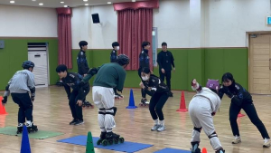 ˝발달장애 아동을 위한 희망의 바퀴 굴린다˝ 은평구, 인라인롤러 선수단 특별교습 진행