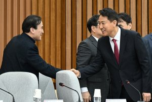 서울시 오세훈 시장, 2일 ‘국민의힘-서울시 부동산정책협의회’ 참석
