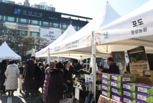 강남구, ‘2026 설맞이 직거래장터’ 성황