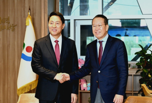 오세훈 시장, 6일 용산국제업무지구 관련 권영세 국회의원 면담