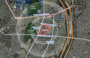 장안동 일대, 녹도 계획 품은 그린 커뮤니티 주거단지 조성